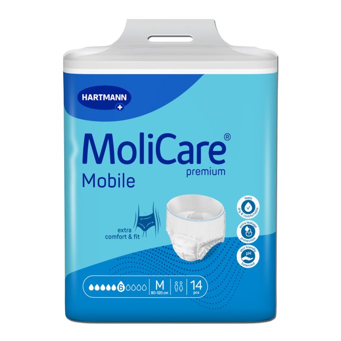 MoliCare MOBILE 6 kapek M 14ks (taška)