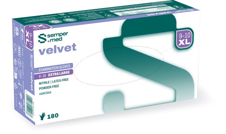 Rukavice Sempermed Velvet XL (balení)