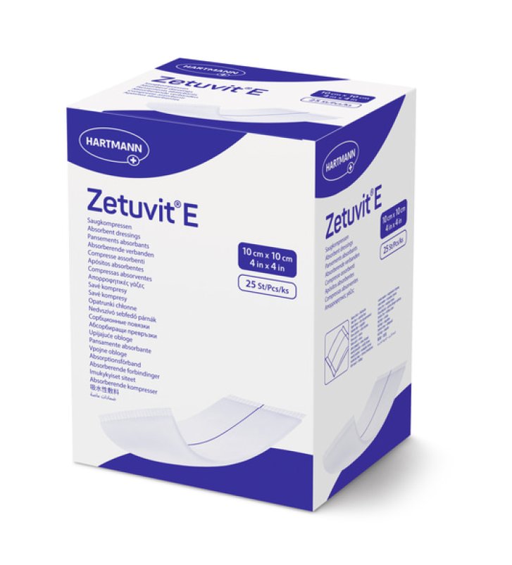 Zetuvit E nest. 10x10cm - 50ks
