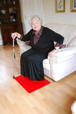 Tenura - rohož na podlahu, 60cm x 45cm, červená  - 2